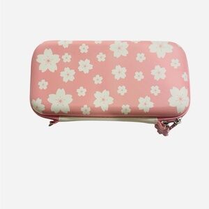 Sakura Cherry Blossom Nintendo Switch Carrying Case - Pink/White Travel Bag